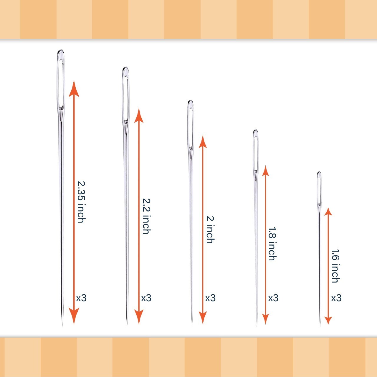 large eye sewing needles