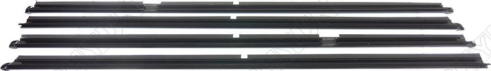 4 x Front&Rear Outer Window Seal Weatherstrip Trim For Jeep Grand Cherokee 99-04