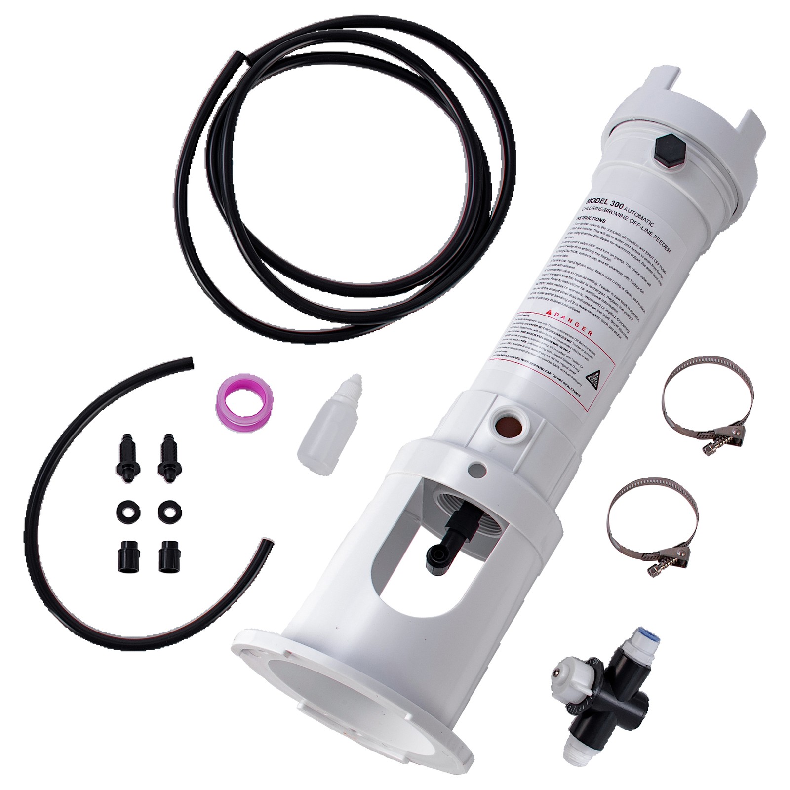 R171016 Rainbow 300 Automatic Chlorine/Bromine Off-Line Pool and Spa Feeder