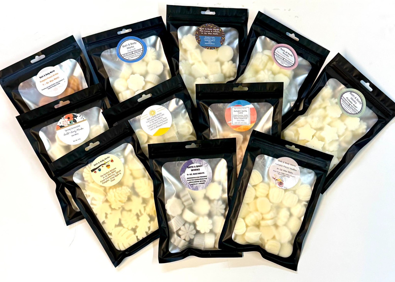 Bath & Body Works Wax Warmer Melts Tarts Large 3 Or 4 Oz. Package Choose Scent