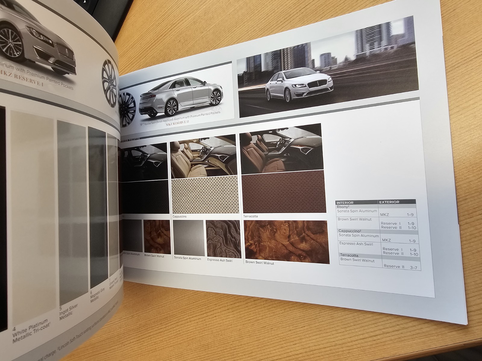 2019 LINCOLN MKZ SEDAN DEALER SALES BROCHURE BOOK GUIDE NEW CONDITION