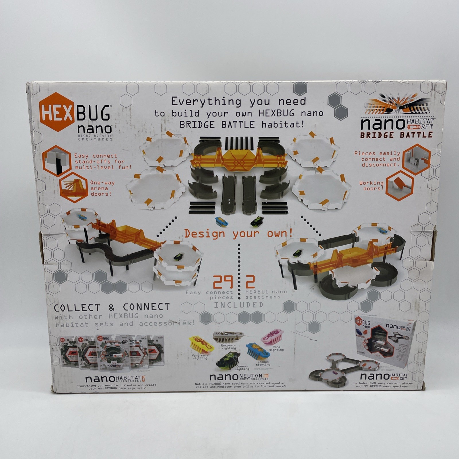Hex Bug Nano BRIDGE BATTLE HABITAT Set 29 Pieces 2 HexBug NEW 477-1631