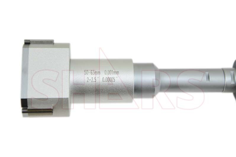 SHARS 1.968-2.480" Electronic Three-point Internal Micrometer .00005" NEW R]