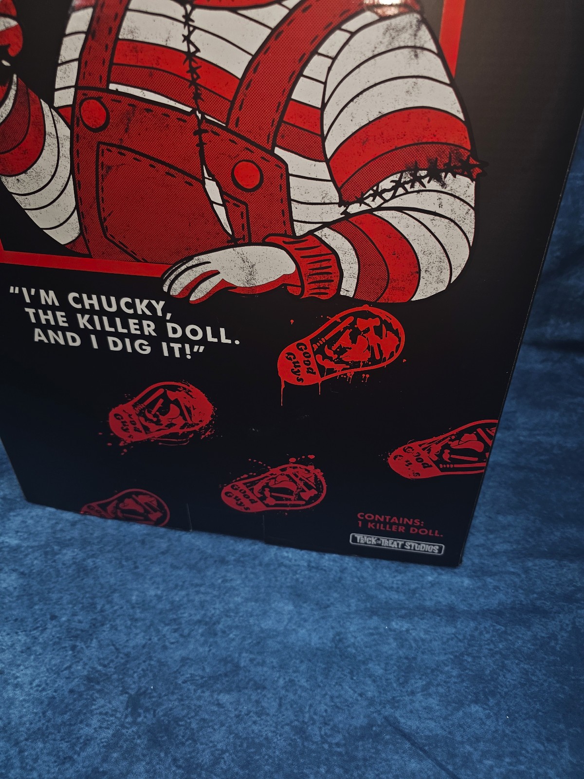 Trick or Treat Studios Seed Of Chucky Doll 1:1 Scale Replica empty Box only