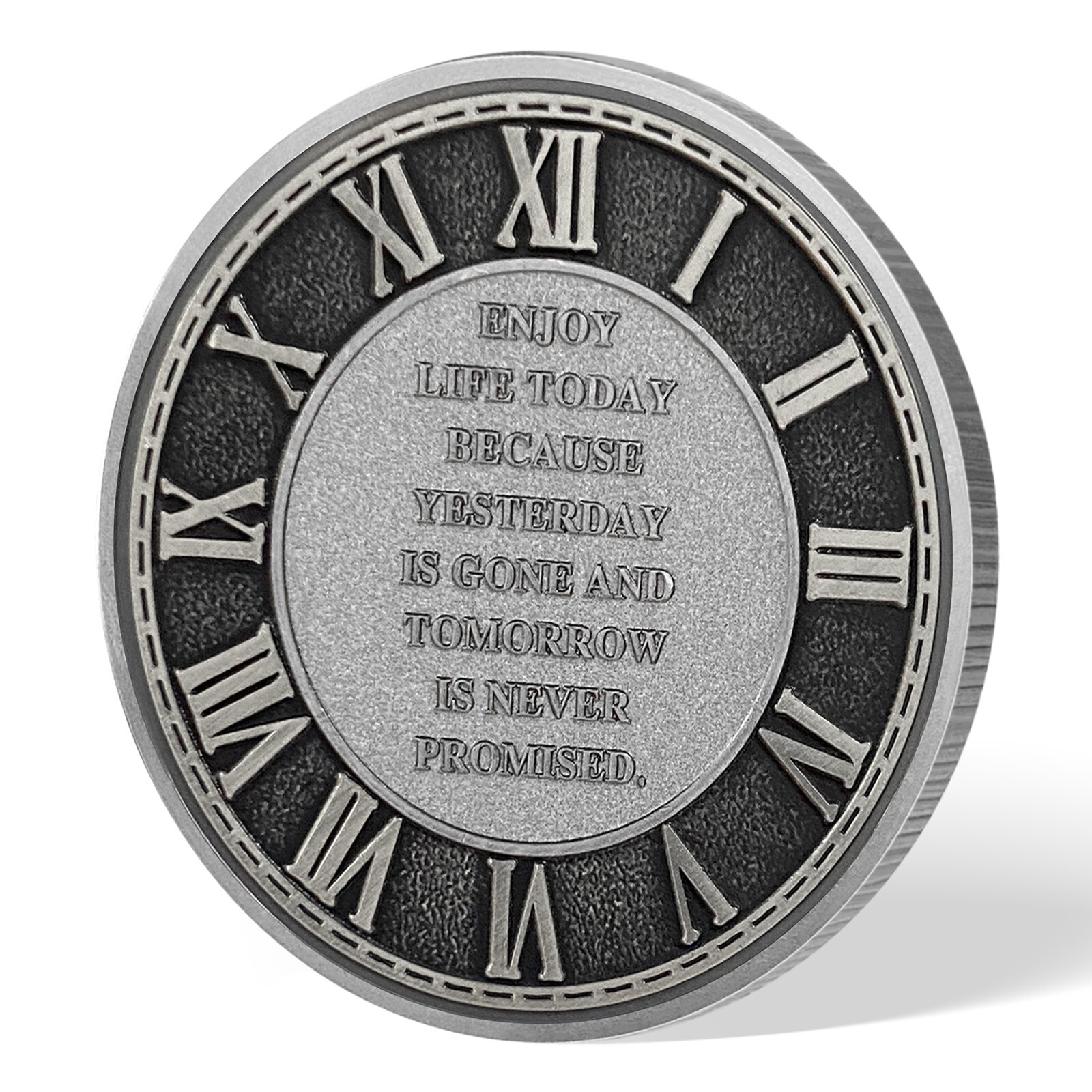 3D Skull Stoic Coin Memento Mori Coin Memento Vivere Coin Gifts For Men Women