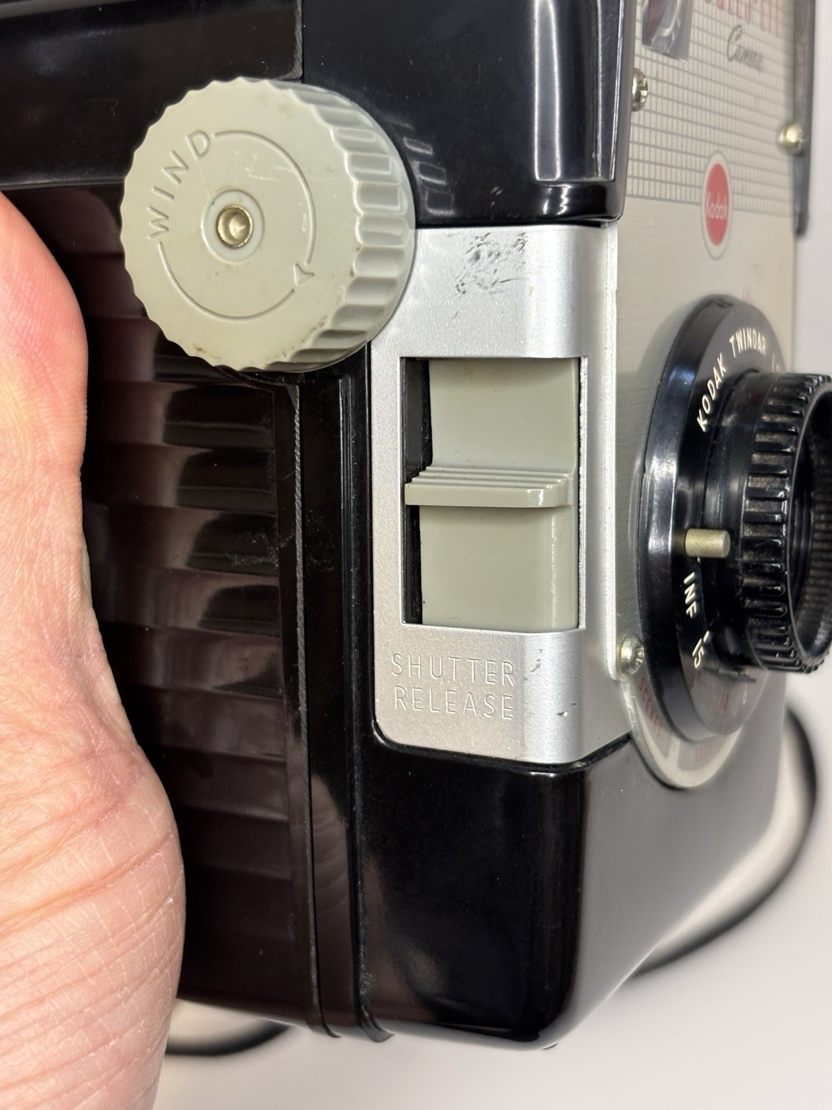 VTG Kodak Brownie Bulls-Eye Instant Film Camera w/ Twindar Lens