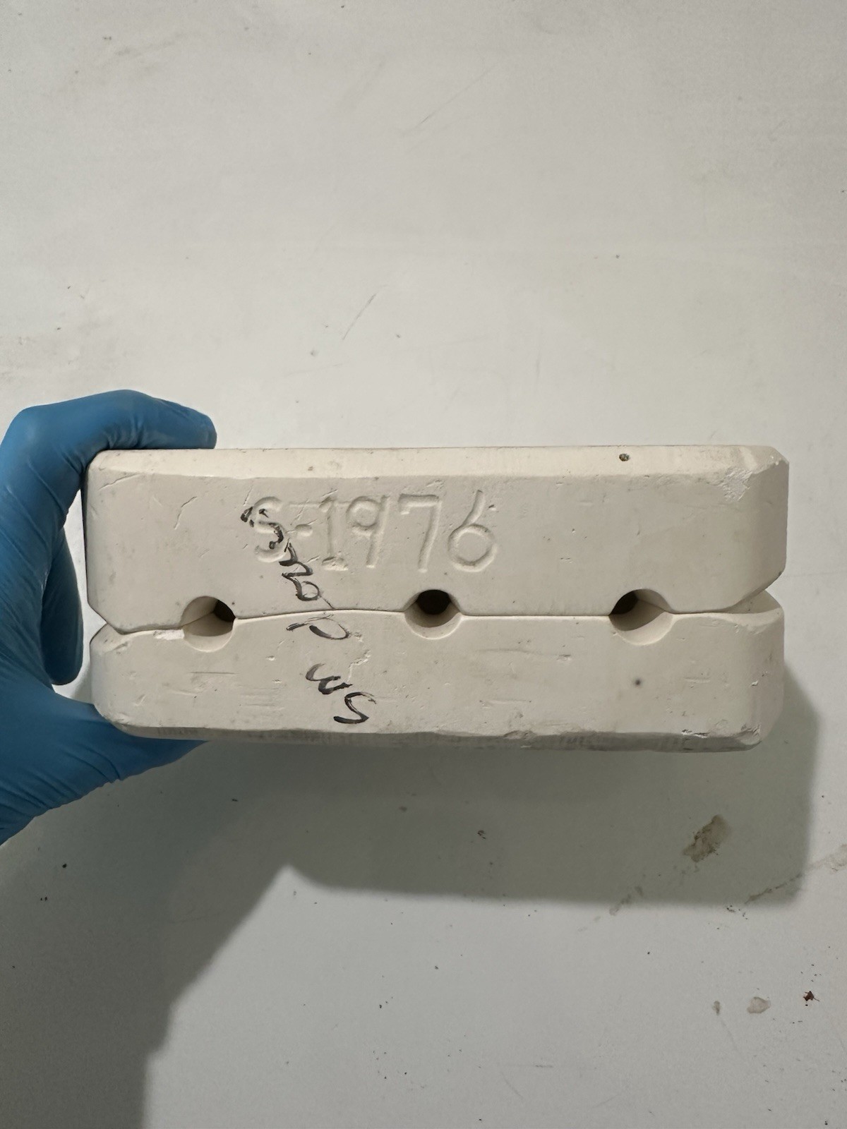 Scioto Ceramic Prod S-1976 Five Mini Doves Birds 1990 Vintage Ceramic Slip Mold