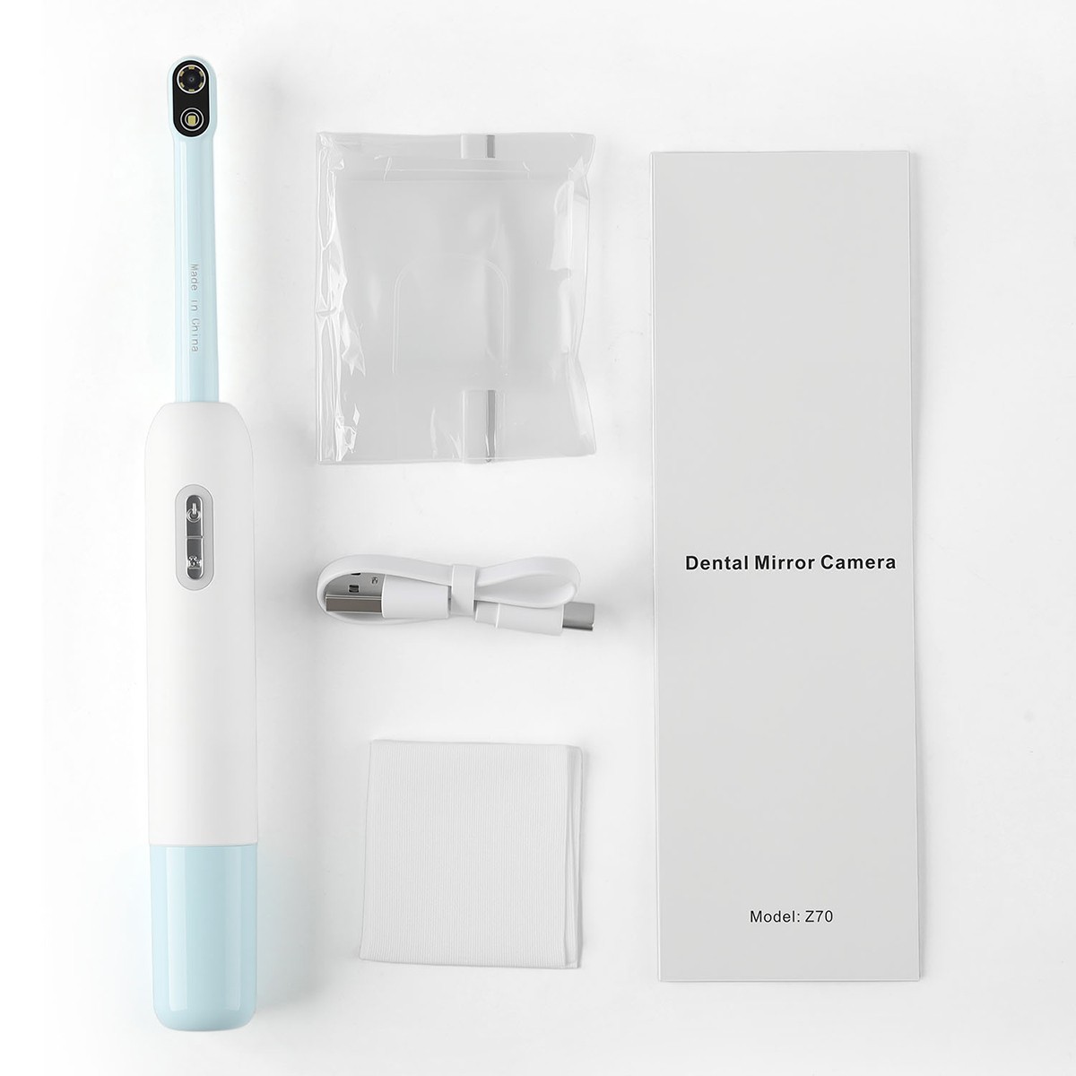 AZDENT Dental Intraoral Camera Digital Imaging WiFi AF 7 Cold LED Light Lamp