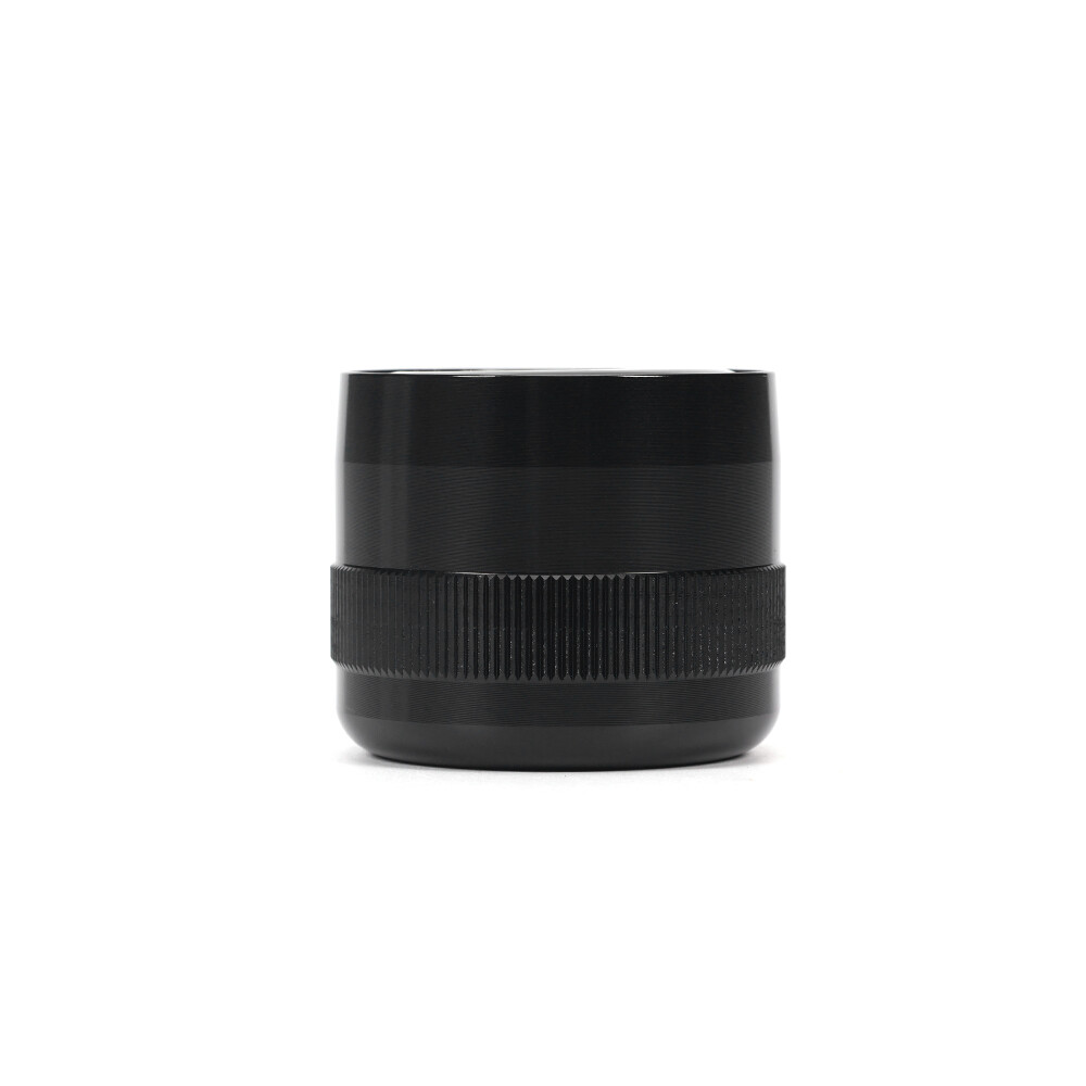 1/2-28 Aluminum End Caps Black High Quality 6061 Aluminum D Cell Cap Set