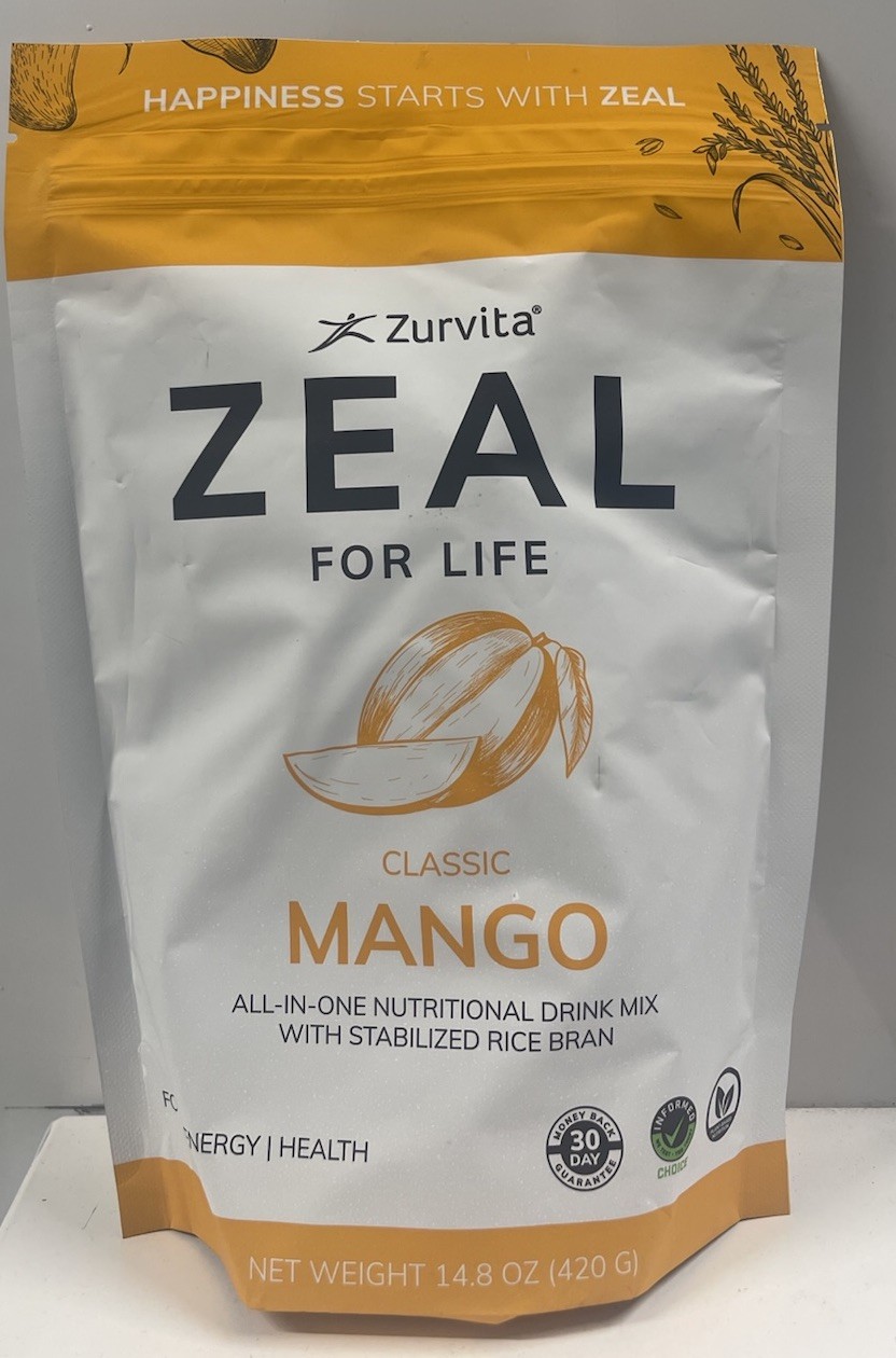 MANGO - Classic Zeal for Life 30 Day Exp:02/2027