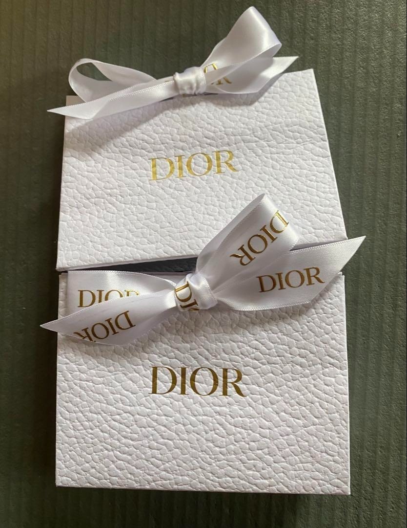 [Set of 9] Authentic Dior Limited Multicolor Gift Shopping Paper Bags w/Ribbons
