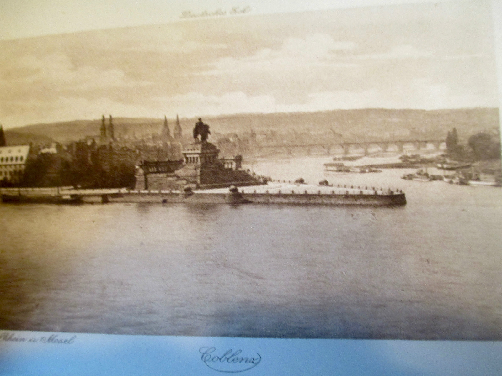 1919 "OCCUPIED GERMANY" ART PHOTOGRAPH SCENIC BOOK WORLD WAR I SOUVENIR WWI