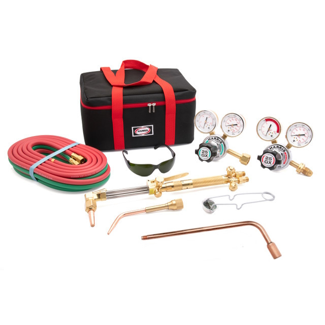 Harris HHD 25GX 540/510 Deluxe Heavy Duty Ironworker Acetylene Torch Kit 4401367