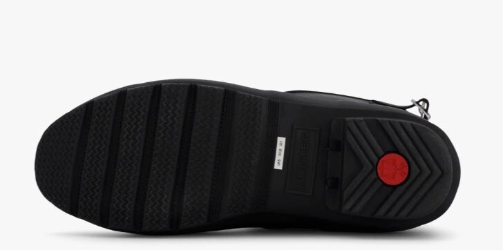 Hunter WFS1013RMA Womens Original Short Back Adjustable Black Boots