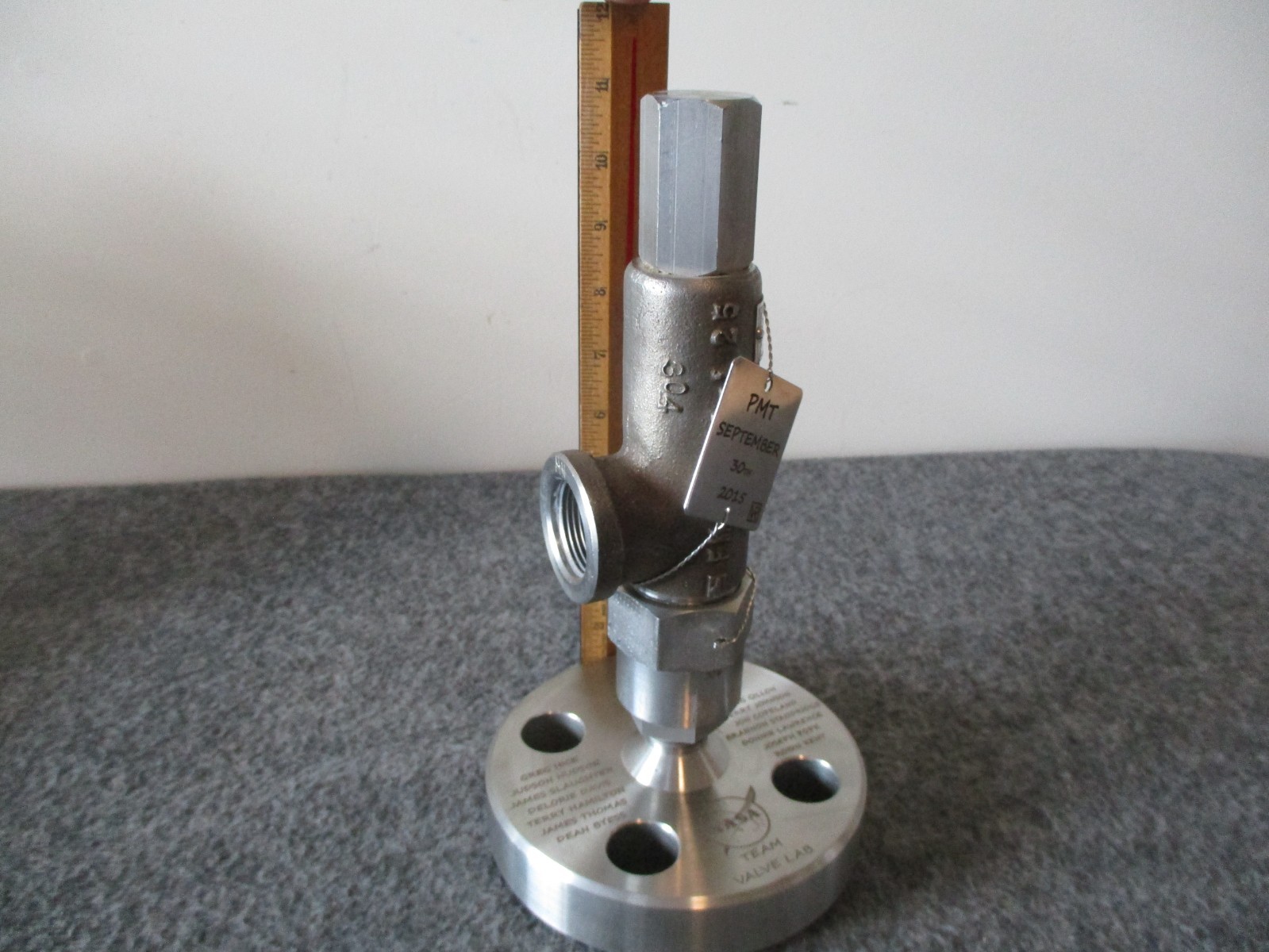 NASA MSFC/STENNIS ROCKET MOTOR TESTING- SLS PROPULSION TEAM VALVE LAB AWARD-RS25