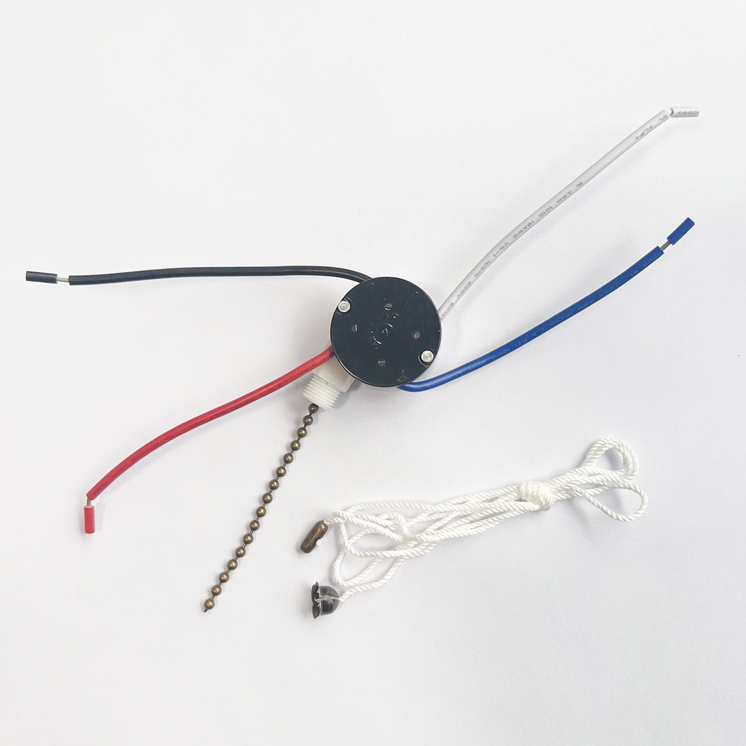 Zing Ear ZE-208S 3Speed 4Wire Ceiling Fan Pull Chain Switch 6A 125VAC-Bronze USA