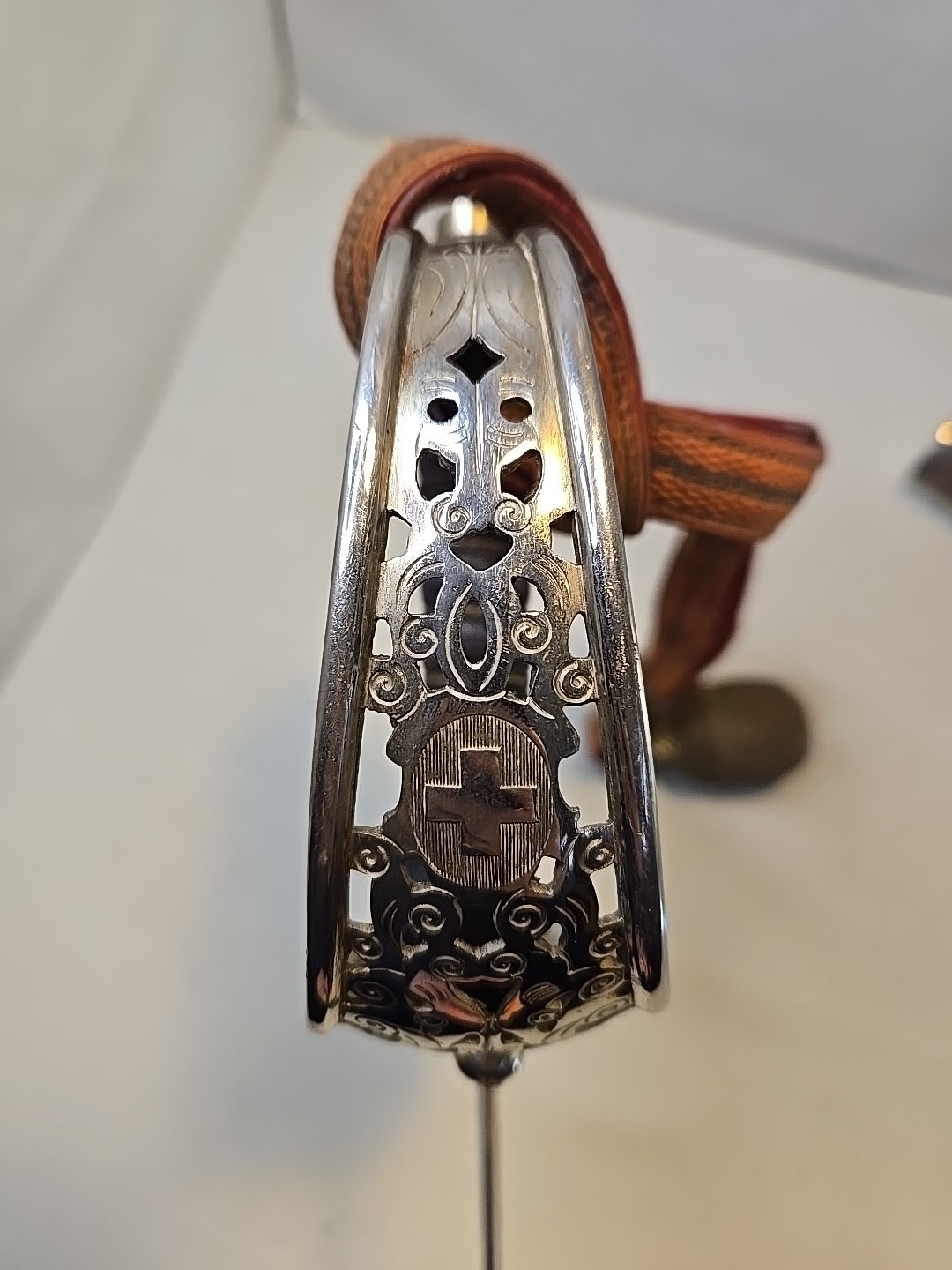 Schneiter & Wyss Bern WWI M1899 Swiss Officer Sword with Scabbard