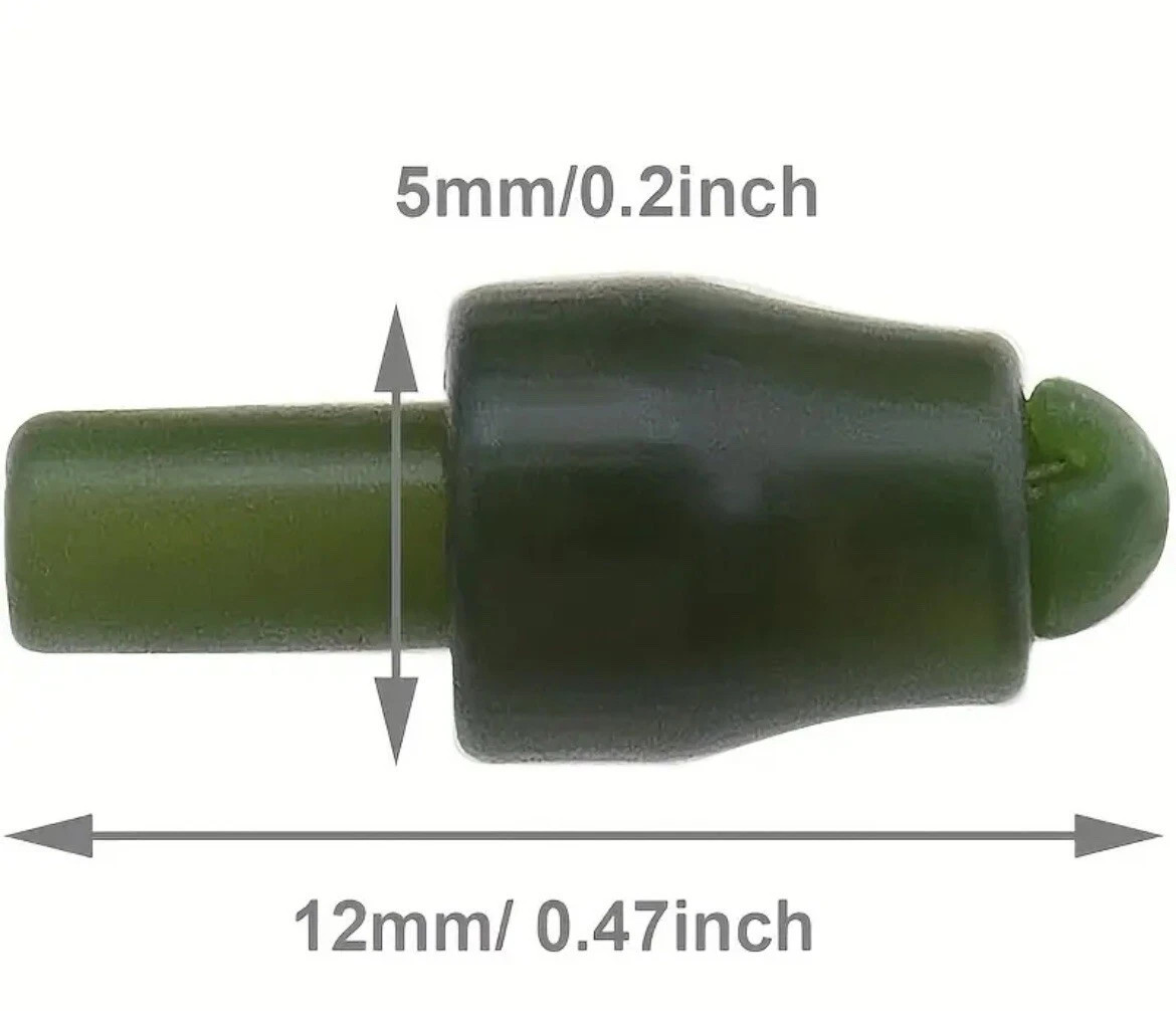 10 Inline Method Feeder Quick Change ics Hooklength Beads.