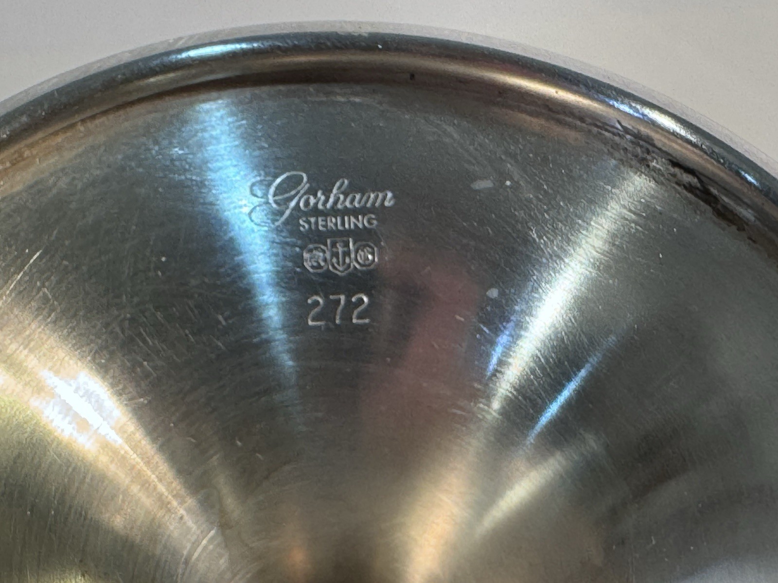 PAIR Gorham Sterling Silver #272 Water Wine Goblets Glasses Excellent 366 Grams!