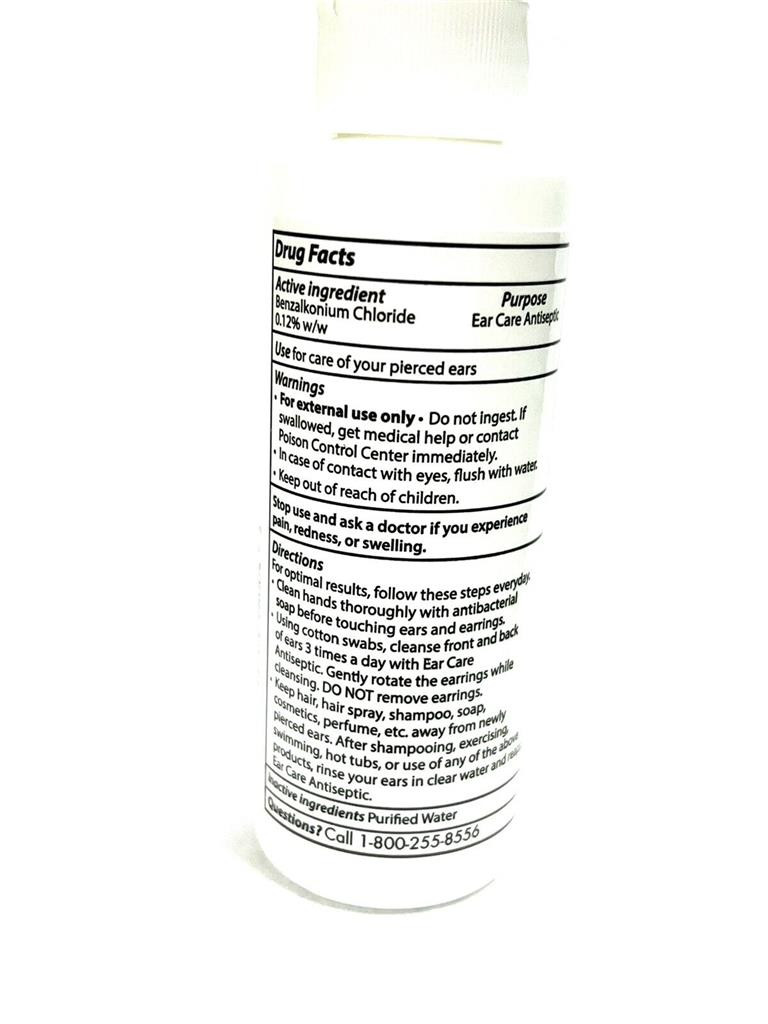 INVERNESS After Piercing Ear Care Solution 4oz GentleSoothing Topical Antiseptic