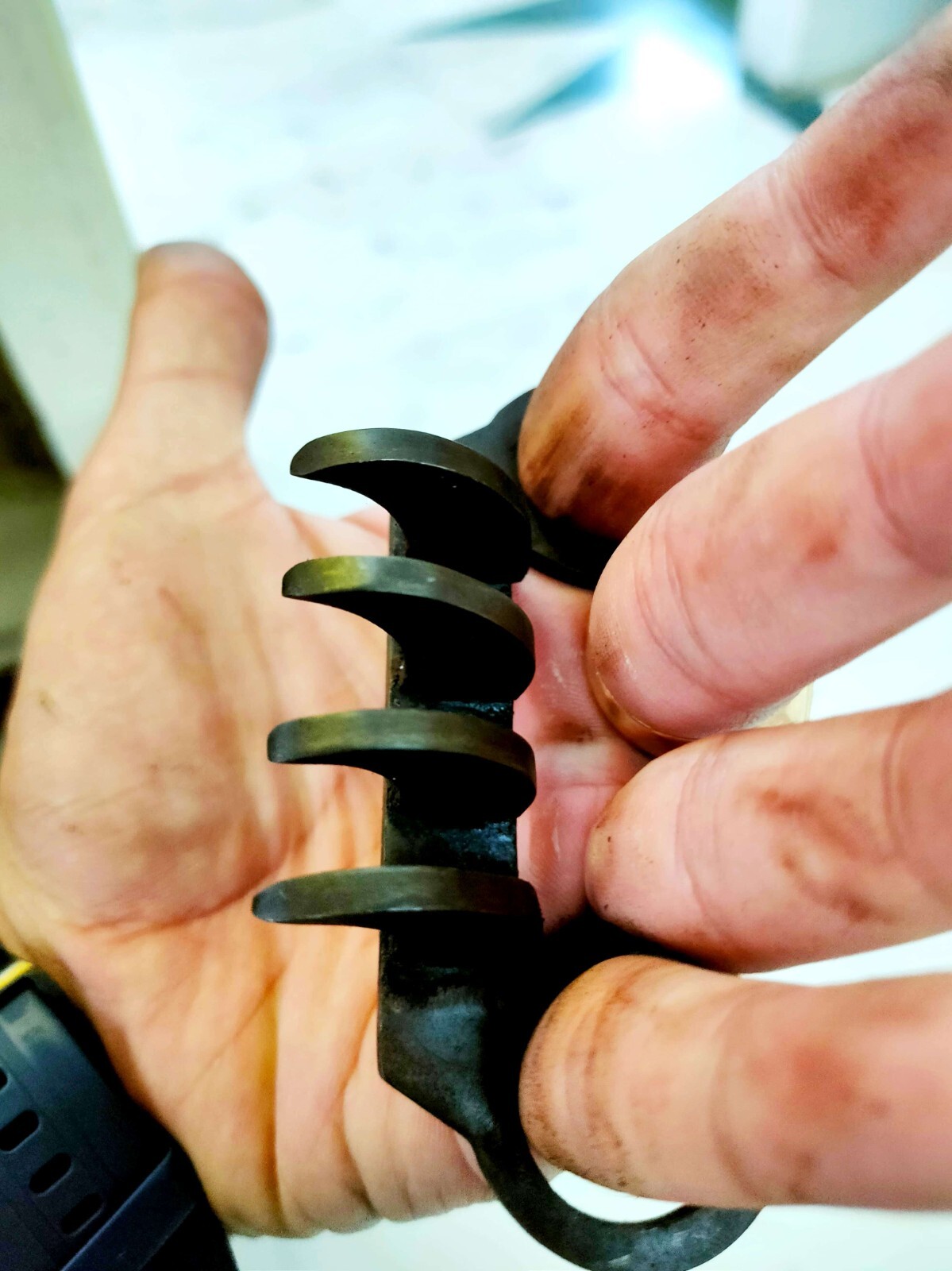 Claw Dagger Bagh Nakh Vagh Nakh Maratha India Hand Forged Steel Handmade i954S