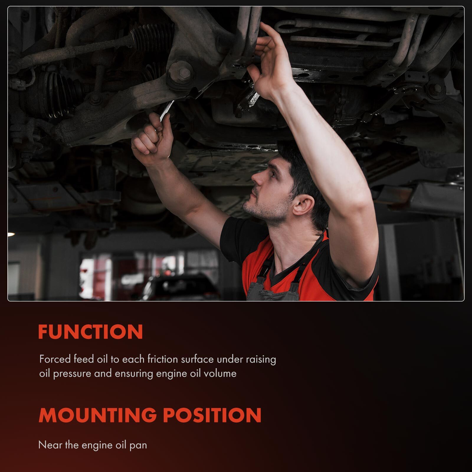 Engine Oil Pump for Ford Ranger 1995 1996-2001 Mazda B2500 1998 1999-2001 SOHC