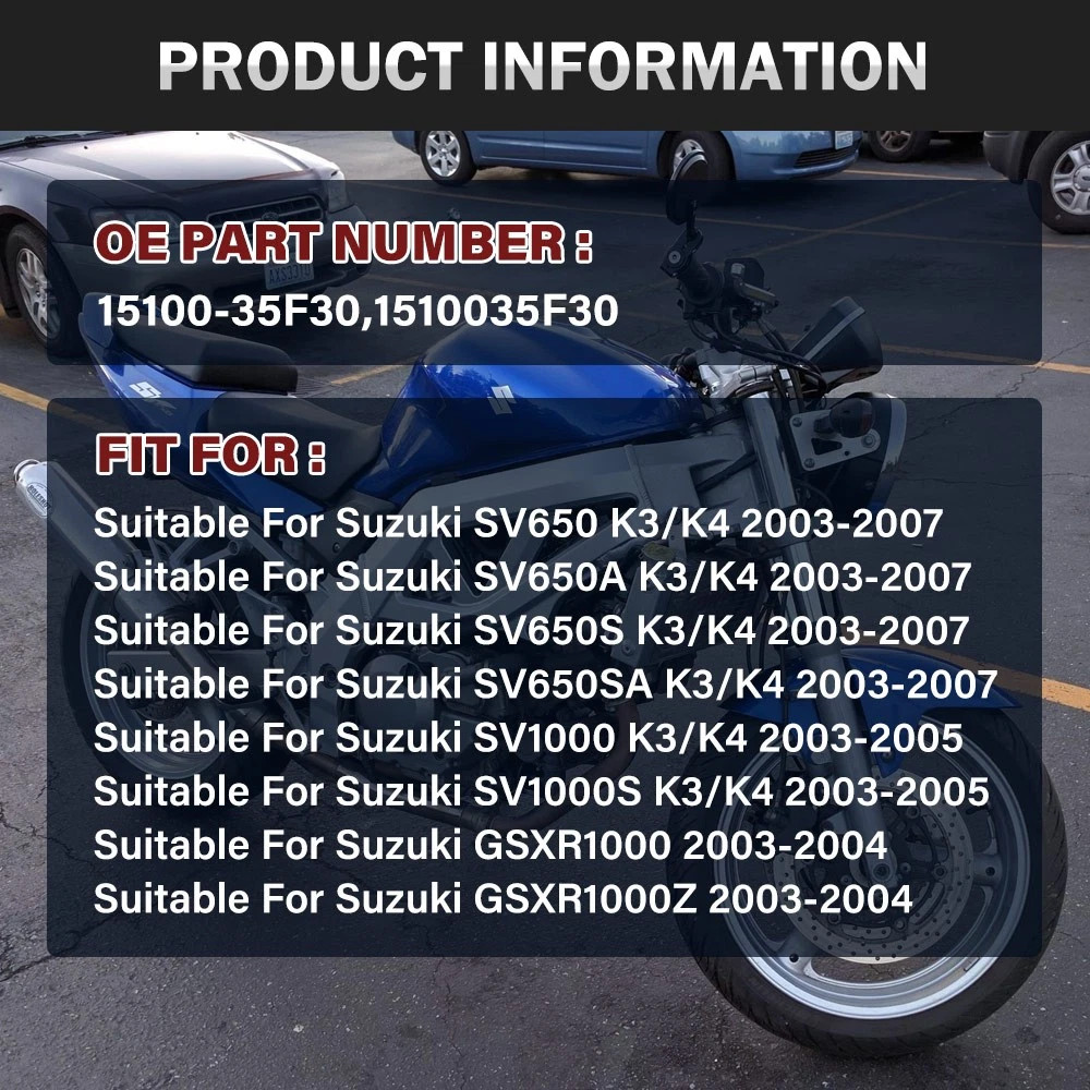 For 2003-2007 Suzuki SV650 SV650A SV650S SV650SA K3/K4 Fuel Pump Assembly