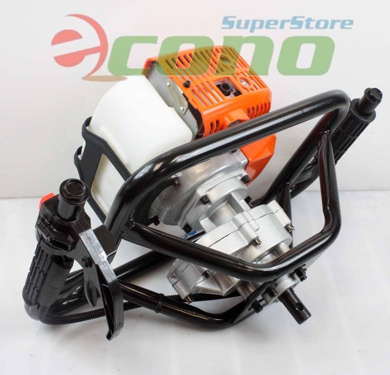 One Man 52cc Gas Power Earth Post Hole Auger Machine 10" x 1M 4Hard Soil Bit EPA