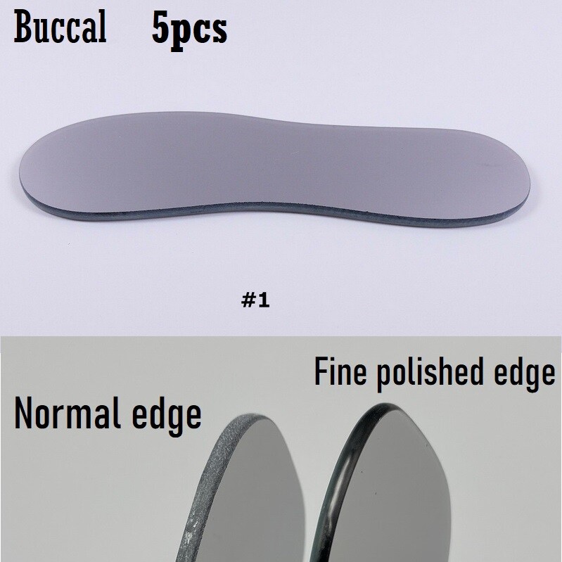 5pcs Dental Orthodontic Intra oral Photo Mirrors Glass Reflector Mouth Mirror