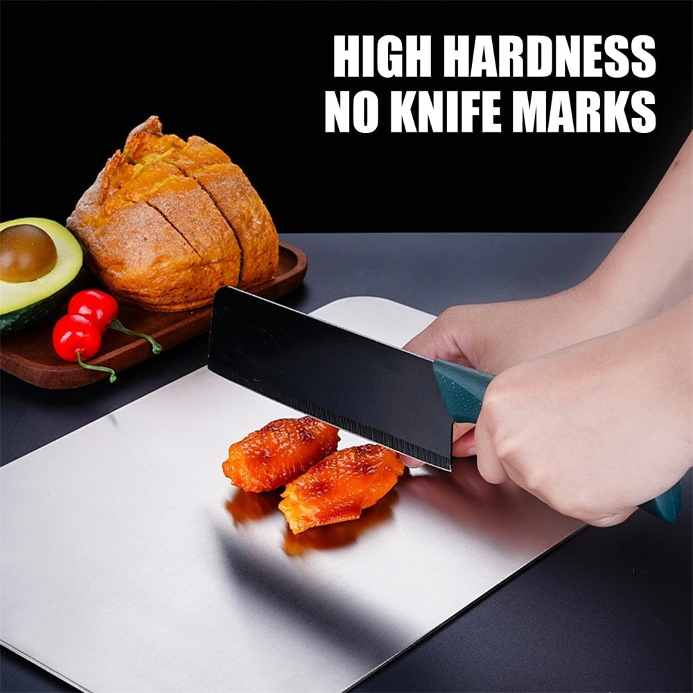 Titanium Cutting Board 100% Pure Non-Stick Double-Sided 11x15.5" in for Kitchen