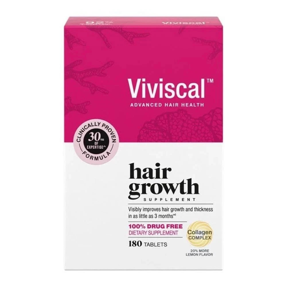 Viviscal Professional Hair Supplement Growth Tablets for Women 180 Tabs 07/2028