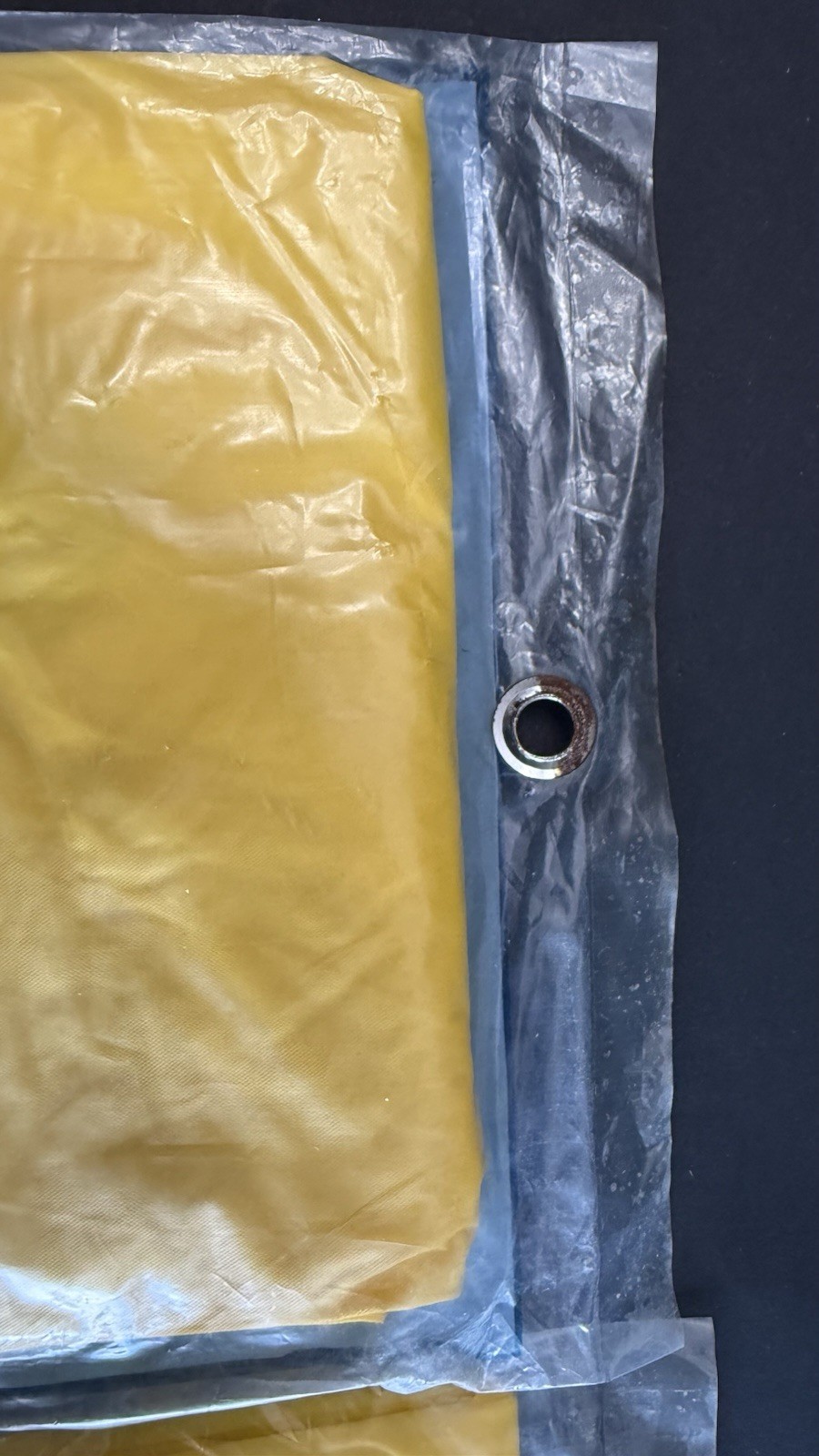 2 Vintage Disney Adult Poncho Vinyl Yellow Mickey Mouse One Size Fits All