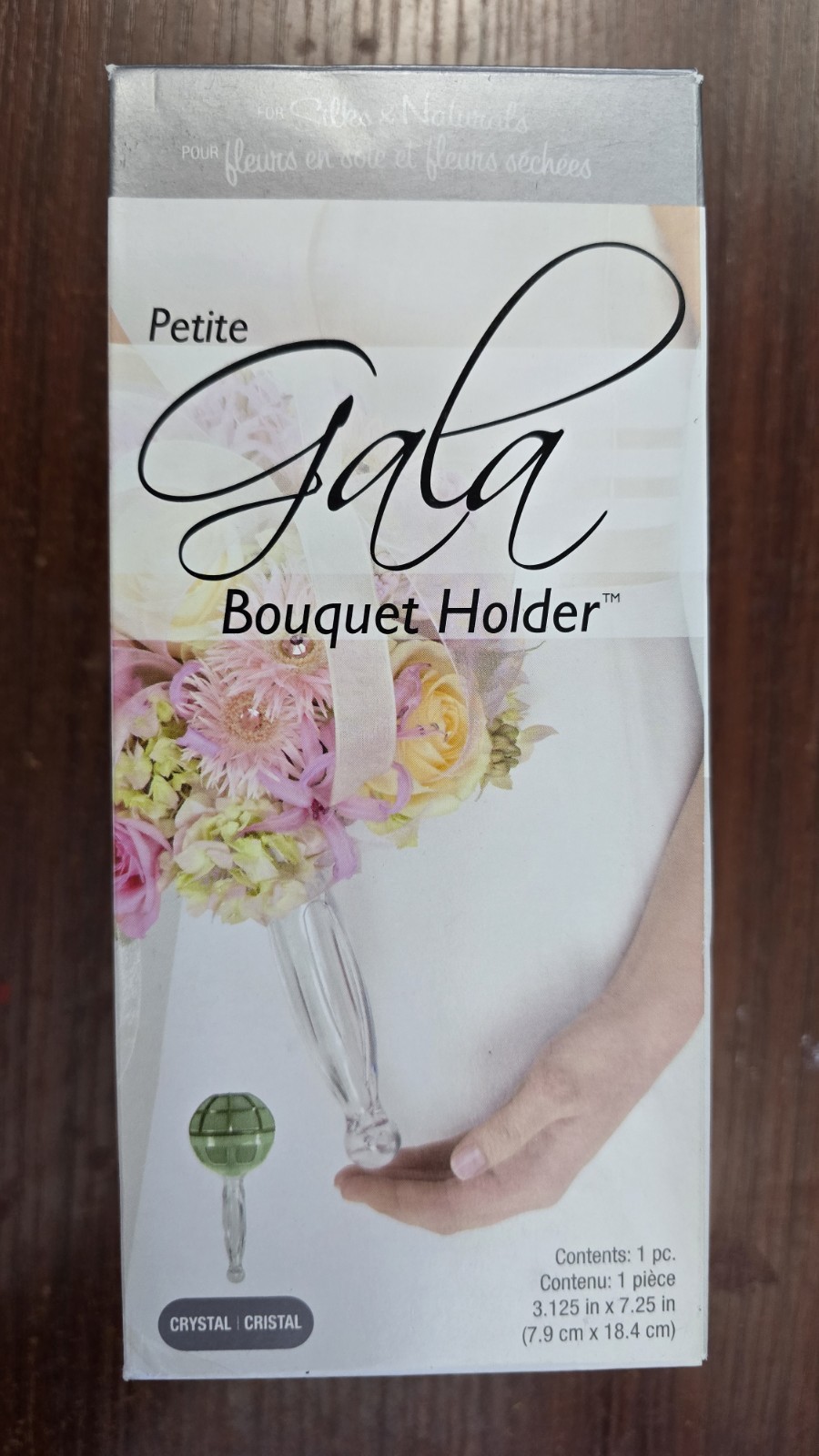 Gala Crystal Foam Bouquet Holder 🔥RARE🔥 Silk & Dried Flowers - Wedding, Bridal