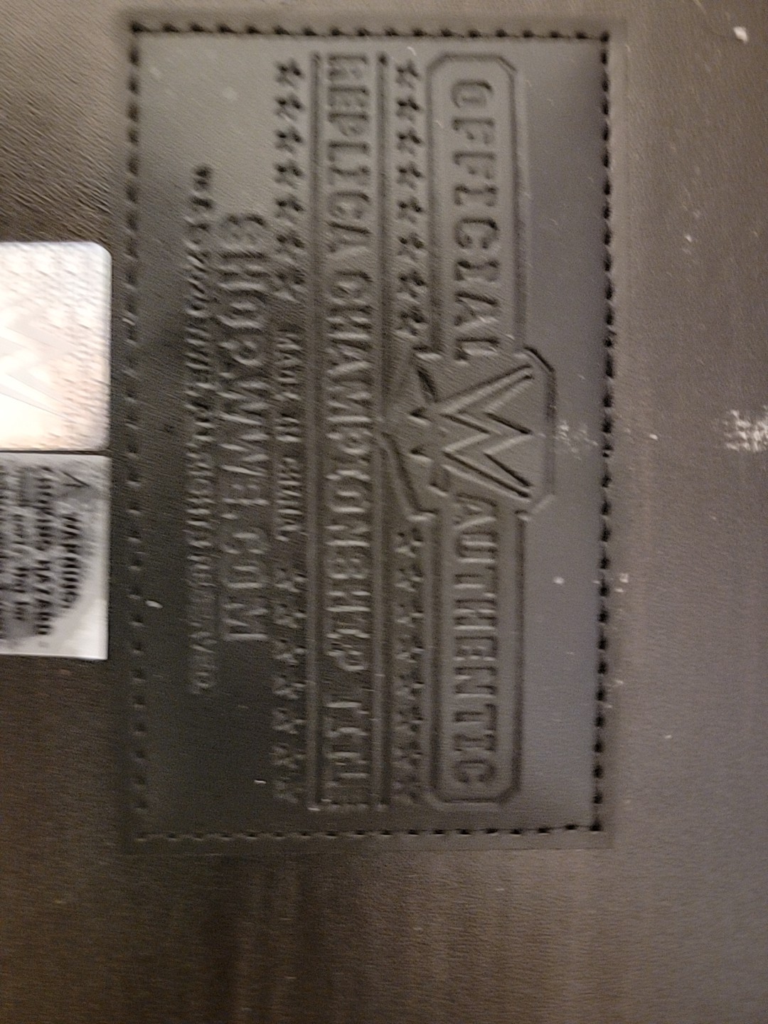 WWE OFFICIAL AUTHENTC REPLICA THE FIEND BRAY WYATT WORLD TITLE BELT