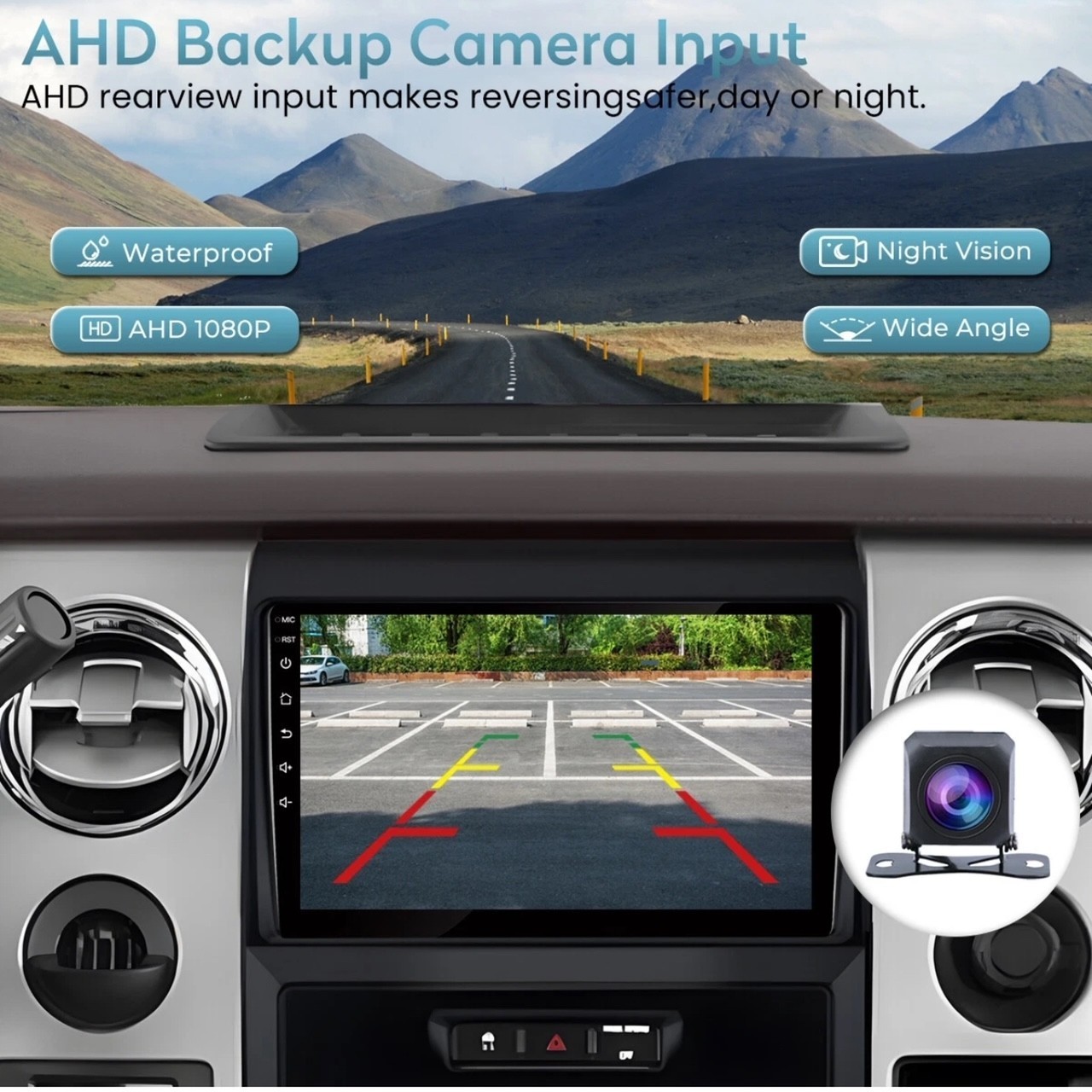 Ford F150 2009-2014 Apple Carplay Android 14 4+32G Car Stereo Radio HEAD UNIT B