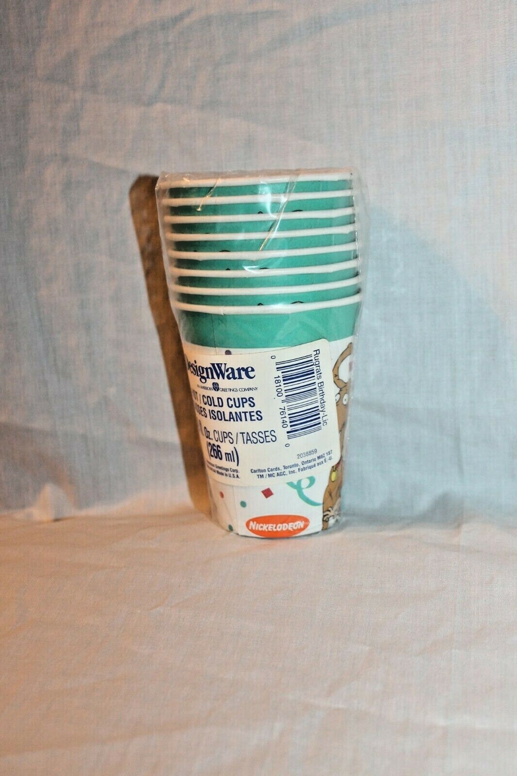 Rugrats Paper Cups Party Supplies, New in Package, Free Shipping