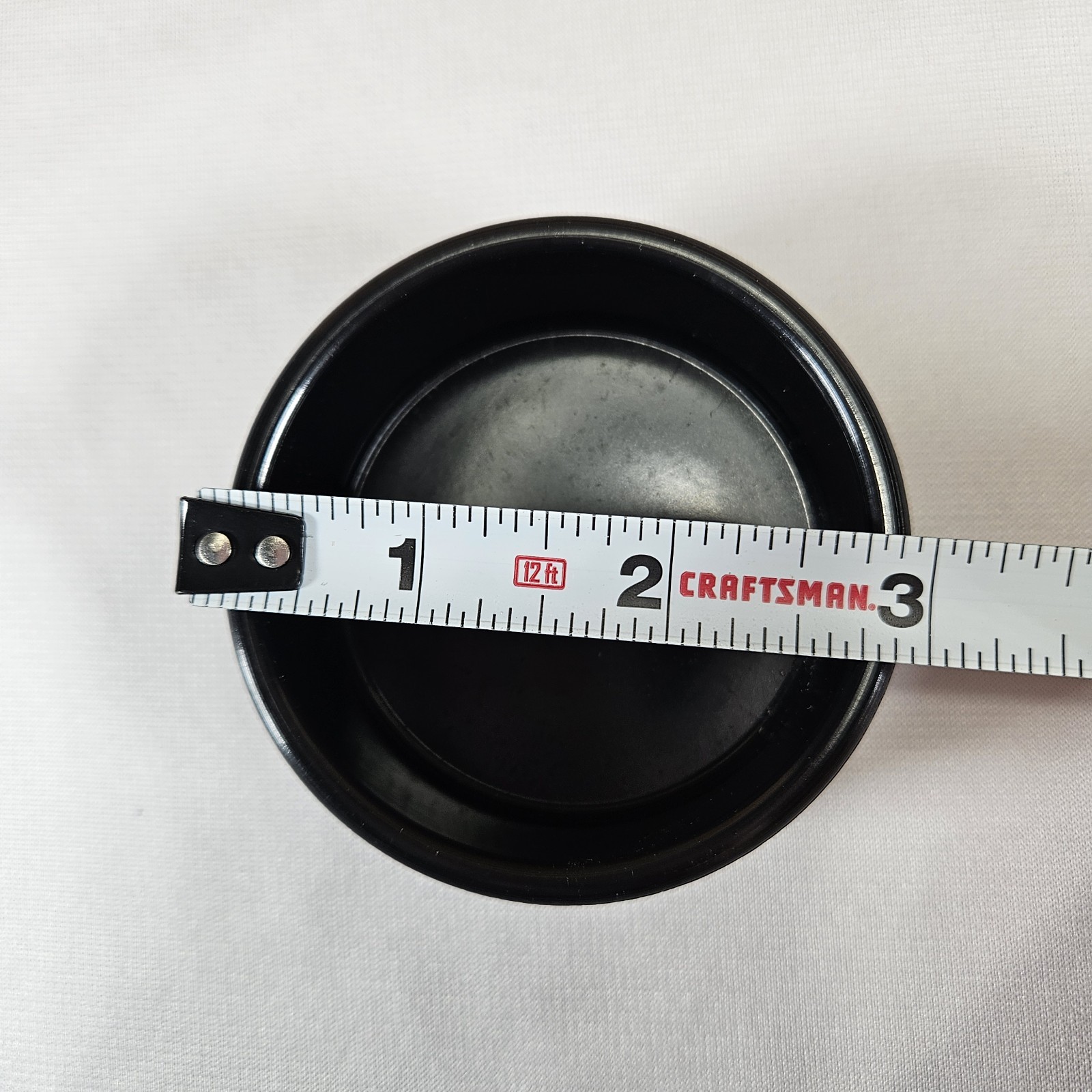 Gessner #0372 Melamine Straight Side Ramekin 2 oz Stackable Black Case 72 6 Dz