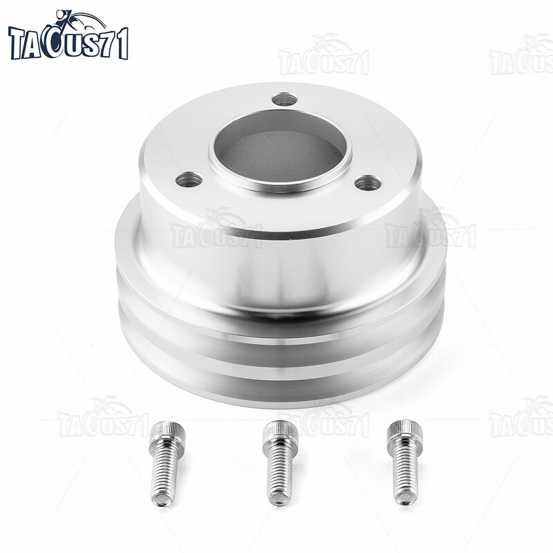 Fits Big Block Chevy Crankshaft Pulley 2V Long Water Pump LWP 396 427 454 BBC