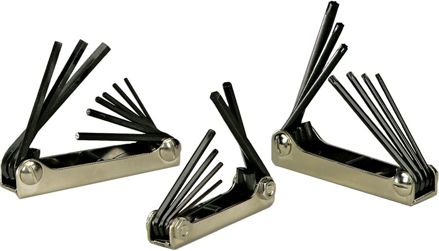 Eklind Fold Up Hex Wrench Key Set 29171 Metric SAE Torx 23pc Made in USA