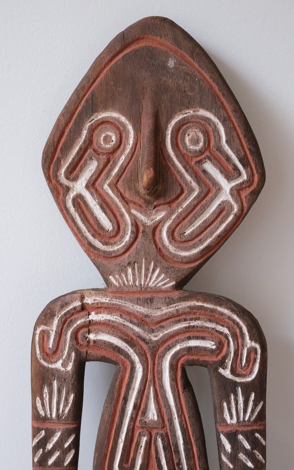 BIOMA STYLE FIGURE, PAPUAN GULF, NEW GUINEA COLLECTED 1970S