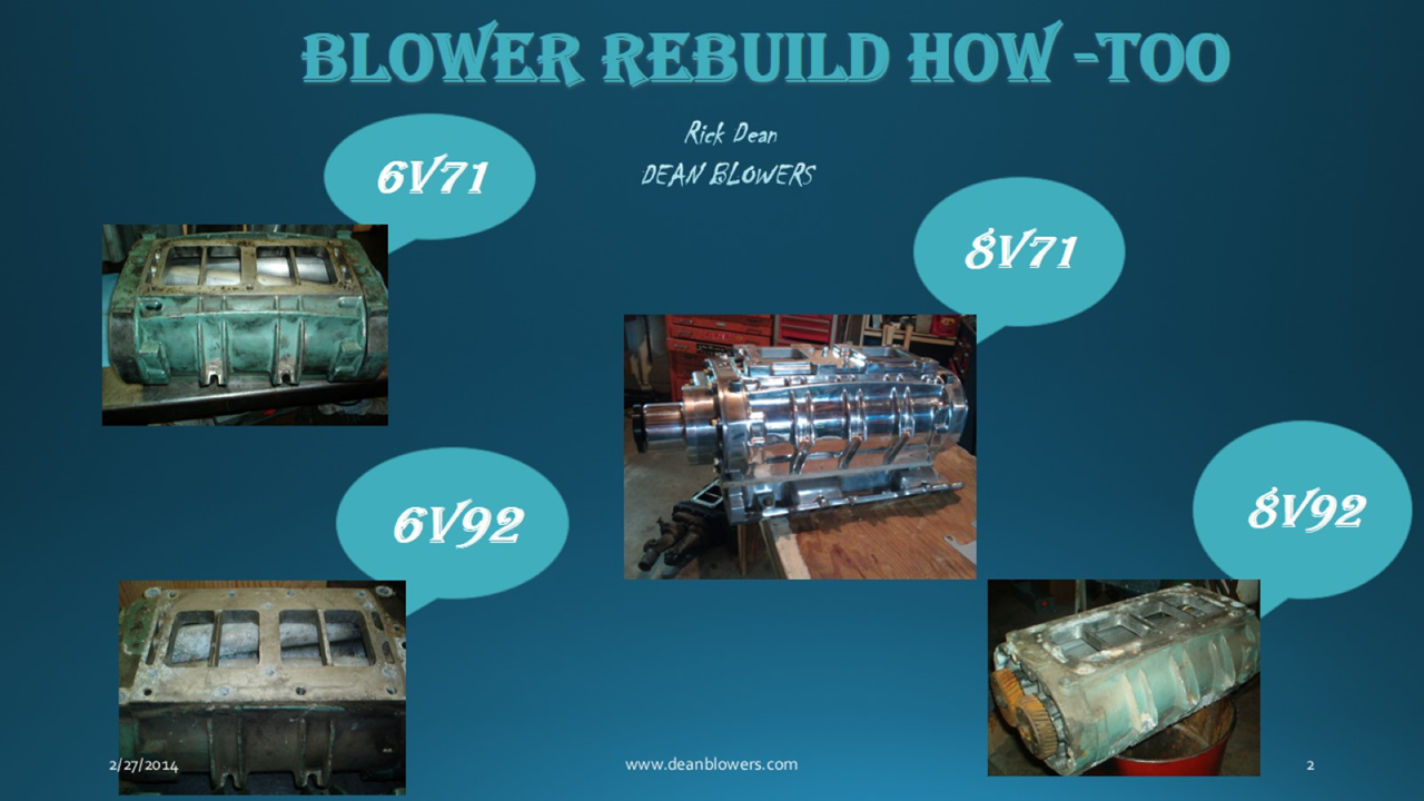 How-To 6-71 Blower Rebuild INCLUDES V-SERIES 8v71 6v71 8v92 4-71 3-71