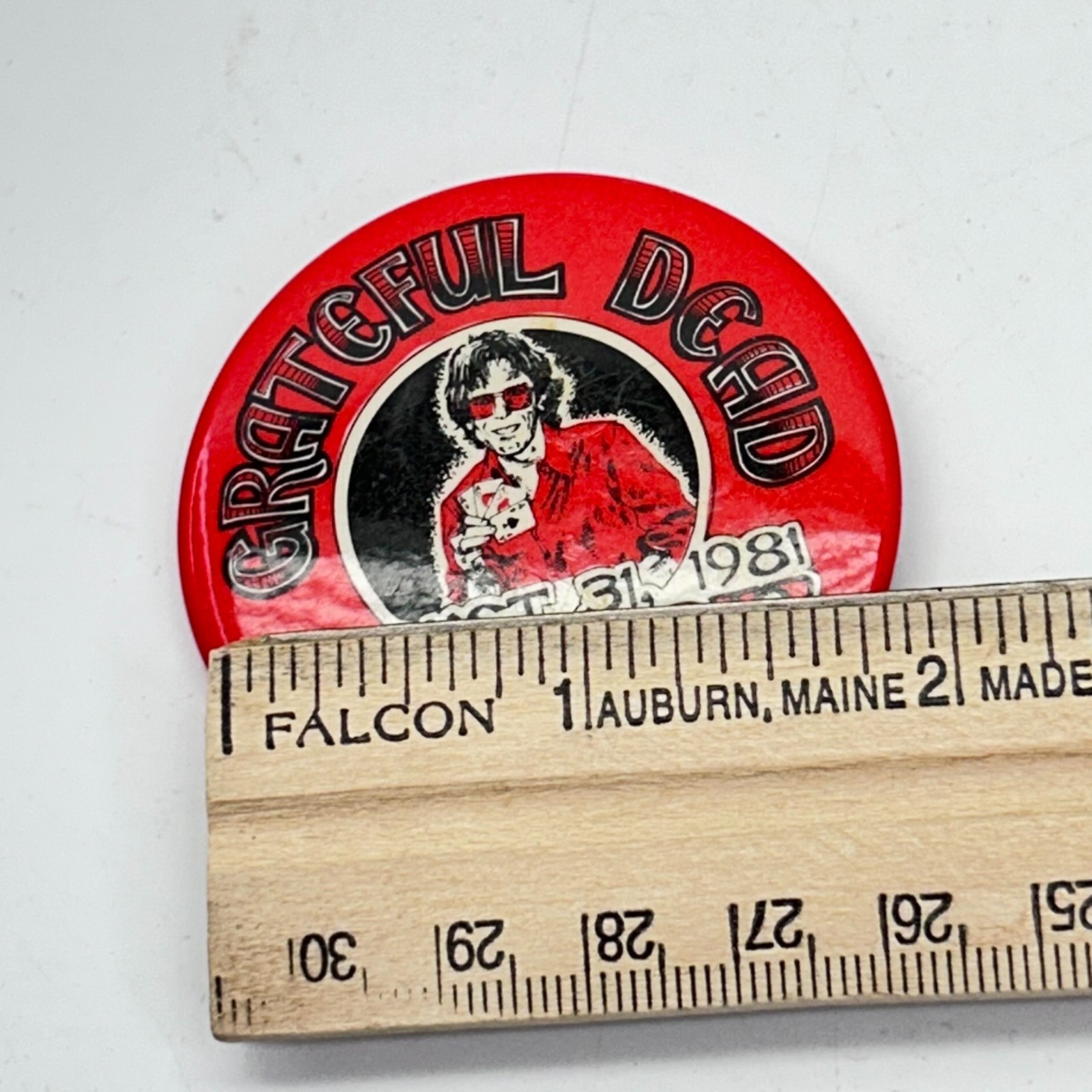 Vintage 1981 Grateful Dead Aladdin Las Vegas with Cards Alladid Misspell Falcon