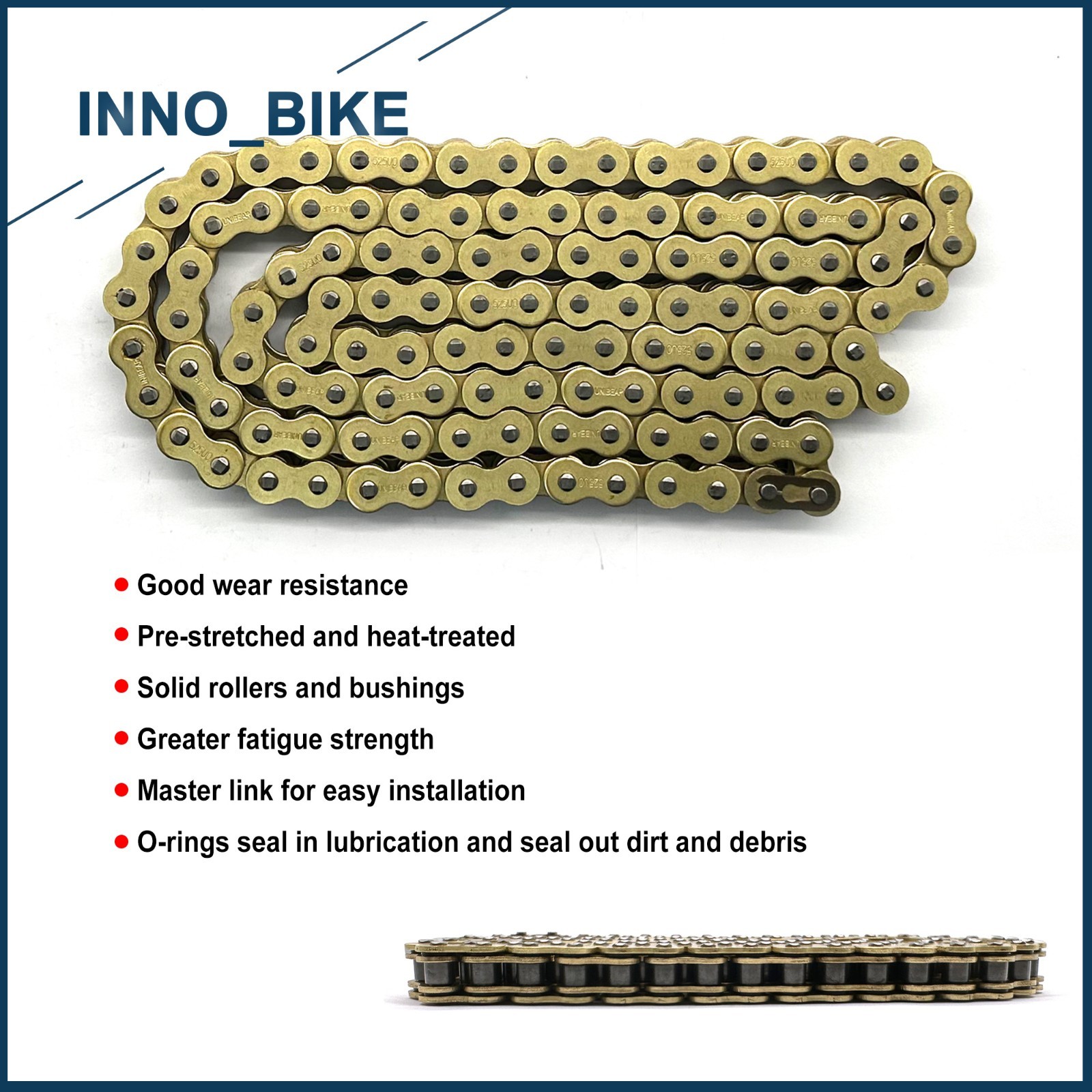 530 150 Links O-Ring Extended Drive Chain For Suzuki Hayabusa GSX1300R 1999-2025