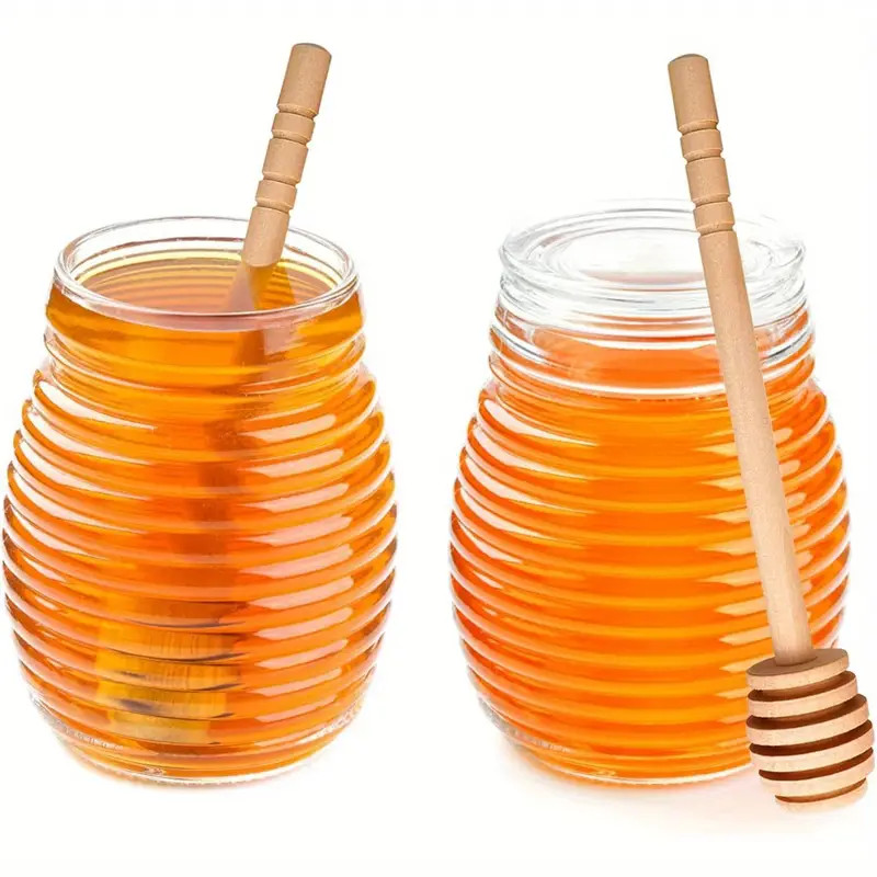 Wooden Honey Dipper Stick 6 Inch Individually Wrapped Honey Stirrer Stick Lot