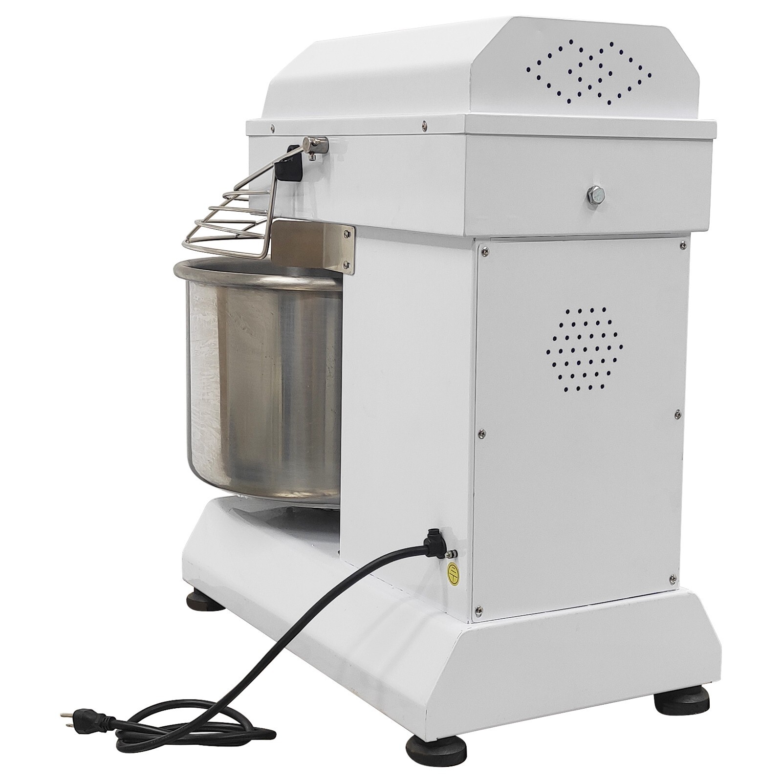110V 40QT Commercial Dough Mixer Machine Double-acting Double-speed Food Prepara