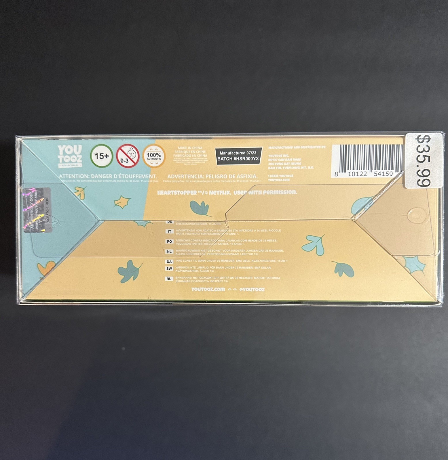 Heartstopper Nick & Charlie You Tooz Vinyl Figures NEW Free Shipping