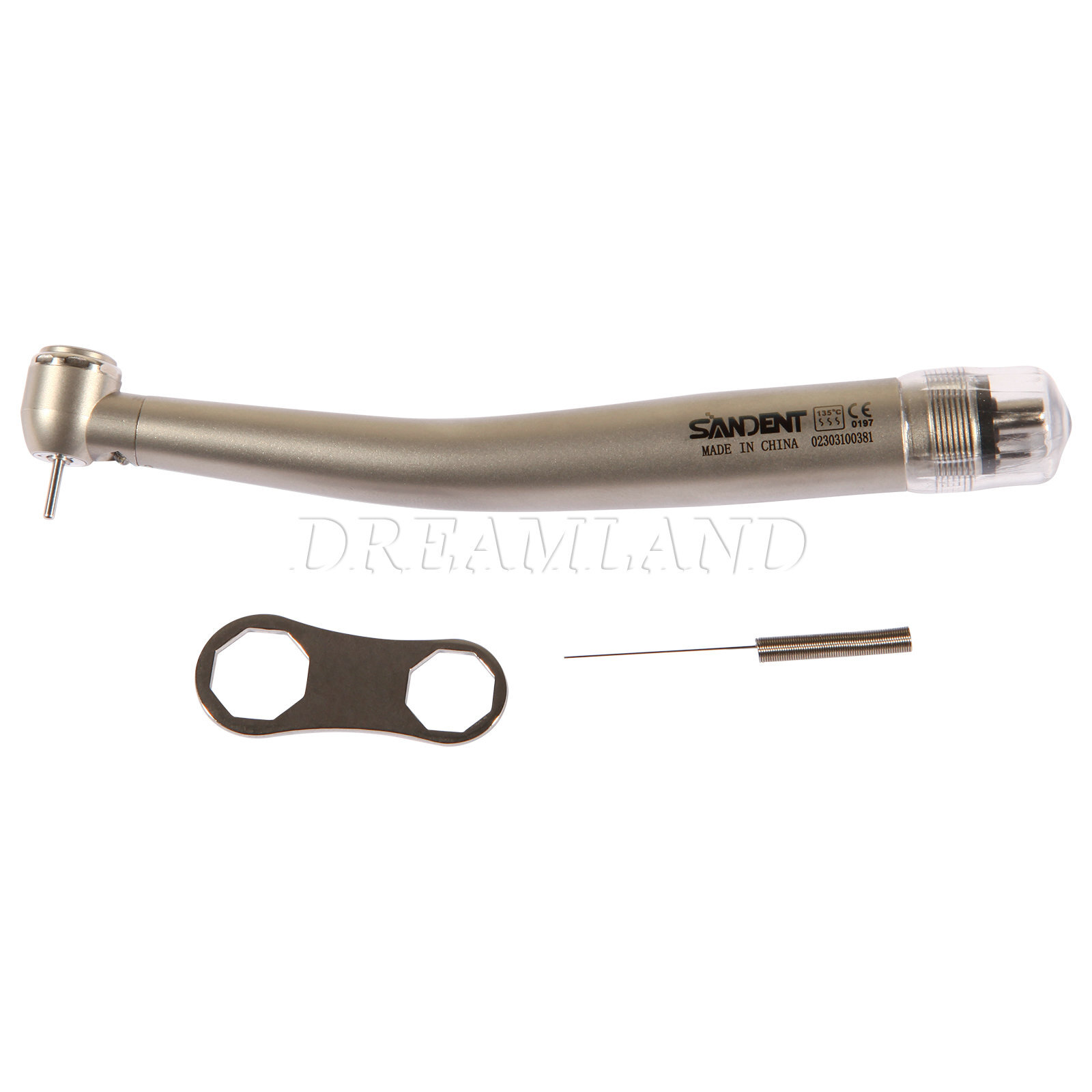 NSK Style Dental Fiber Optic LED E-generator High Speed Handpiece Turbine 4 HOLE