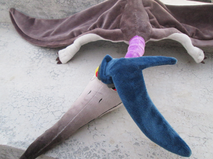 Disney Store Thunderclap Bird The Good Dinosaur Plush Stuffed Pterodactyl 28"