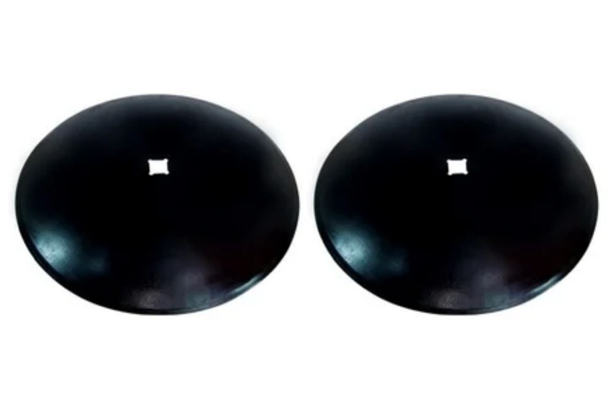 2 of 16" Smooth Disc Harrow Blades 1-1/8" Square 9 Gauge 3.5 MM Thick P169118