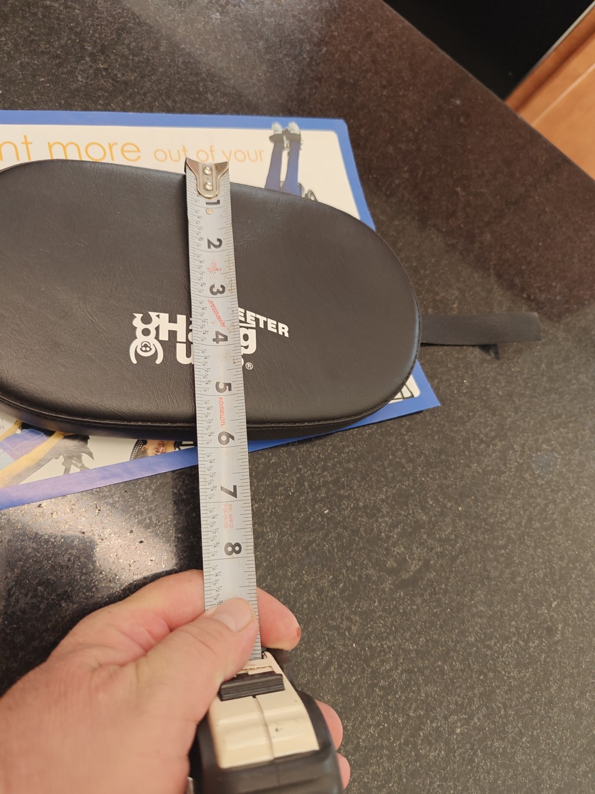 Teeter Hang Ups Inversion Table Replacement Oval Head Pad Rest Oval New Black